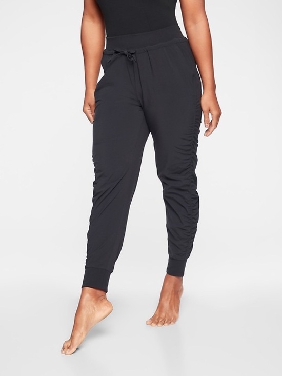 Athleta Pants - Athleta Attitude Pant Joggers Black Size 4 Lightweight Athletic Pants